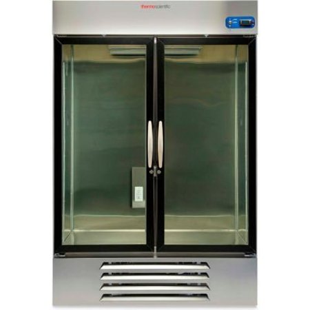 THERMO SCIENTIFIC Thermo Scientific TSG Series GP Chromatography Refrigerator, 49 Cu.Ft., Glass Doors, Gray TSG49CSGA